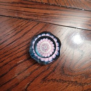 Caithness Glass Millefoire Paperweight 2"